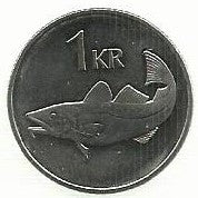 Islandia - 1 Krona 2005 (Km# 27)