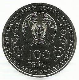 Cazaquistão - 100 Tenge 2020 (Km# ..) 25 Anos Assembleia