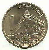 Serbia - 1 Dinara 2020 (Km# ..)
