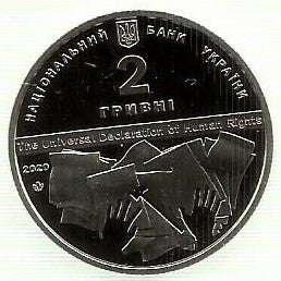Ucrania - 2 Hryvni 2020 (Km# ..) Volodymyr Koretskyi