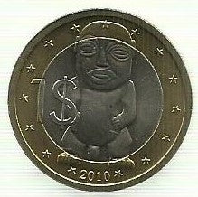Ilhas Cook - 1 Dolar 2010 (Km# 762)