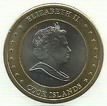 Ilhas Cook - 1 Dolar 2010 (Km# 762)