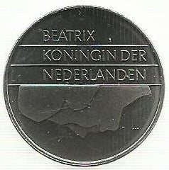 Holanda - 2 1/2 Gulden 2000 (Km# 206)