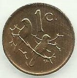 Africa Sul - 1 Centimos 1976 (Km# 90) Jacobus Johannes Fouché