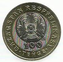 Cazaquistão - 100 Tenge 2020 (Km# ..) Qumai Tazy
