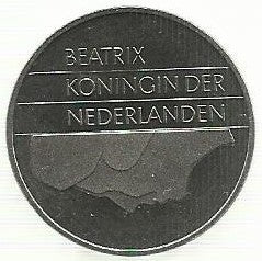 Holanda - 2 1/2 Gulden 1988 (Km# 206)