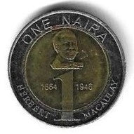 Nigéria - 1 Naira 2006 (Km# 18)