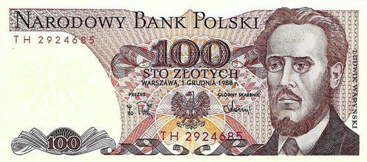 Polónia - 200 Zlotych 1986 (# 143e)