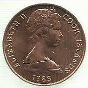 Ilhas Cook - 2 Centimos 1983 (Km# 2)