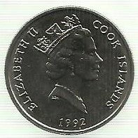 Ilhas Cook - 10 Centimos 1992 (Km# 34)