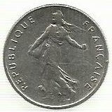 França - 1/2 Franco 1971 (Km# 931.1)