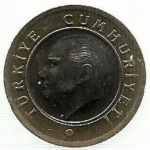 Turquia - 1 Lira 2020 (Km# ..)