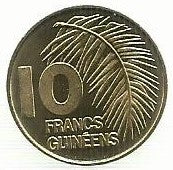 Guiné - 10 Francos 1985 (Km# 52)