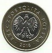 Polonia - 2 Zlote 2018 (Km# 283)