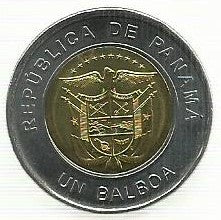 Panamá - 1 Balboa 2019 (Km# 167) S. Felipe Neri
