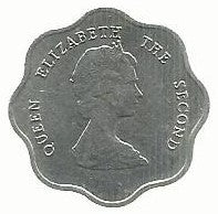 Este Caribean States - 5 Centimos 1994 (Km# 12)