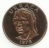 Panamá - 1 Centésimo 1975 (Km# 33)