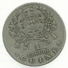 Guiné - 1$00 1933 (Km# 5)