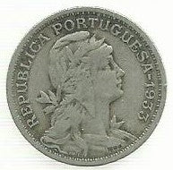 Guiné - 50 Centavos 1933 (Km# 4)