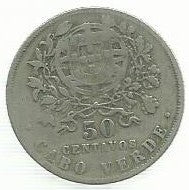 Cabo Verde - 50 Centavos 1930 (Km# 4)