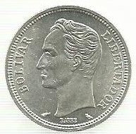 Venezuela - 1 Bolivar 1960 (Km# 37a)