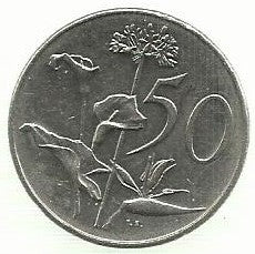 Africa Sul - 50 Centimos 1973 (Km# 87)