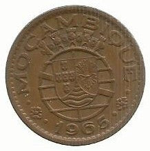 Moçambique - 1$00 1965 (Km# 82)