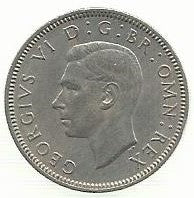 Inglaterra - 1 Shilling 1951 (Km# 877)