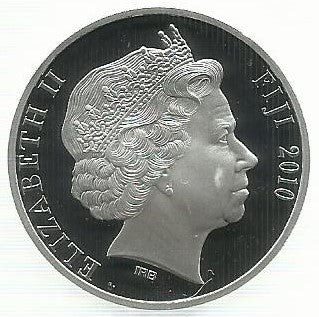 Fiji - 1 Dolar 2010 (Km# ..) Jogos Olímpicos 2012