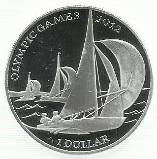 Ilhas Cook - 1 Dolar 2009 (Km# ..) Jogos Olímpicos 2012