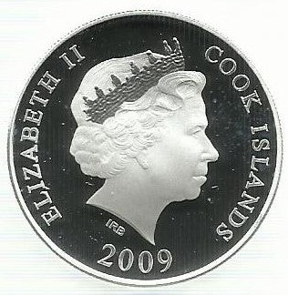 Ilhas Cook - 1 Dolar 2009 (Km# ..) Jogos Olímpicos 2012