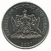 Trinidade e Tobago - 25 Centimos 2007 (Km# 32)