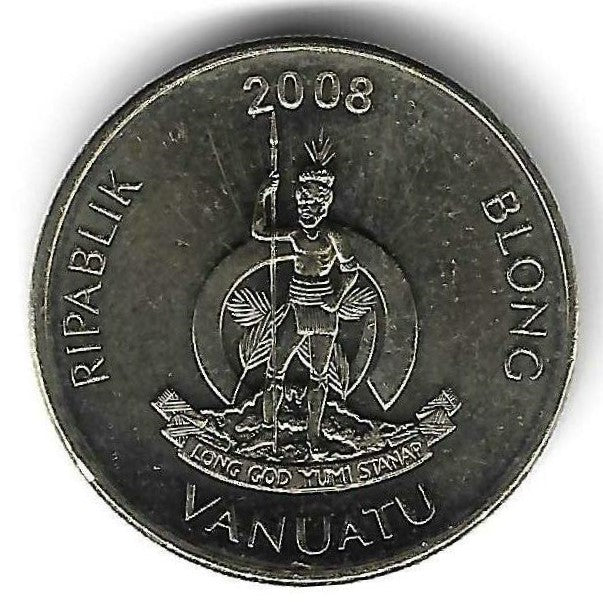Vanuatu - 100 Vatu 2008 (Km# 9)