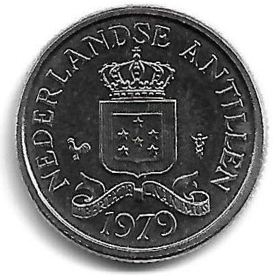 Antilhas Holandesas - 10 Centimos 1979 (Km# 10)