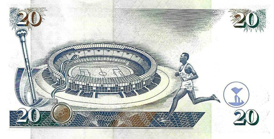 Quenia - 20 Shillings 1996 (# 35a2)