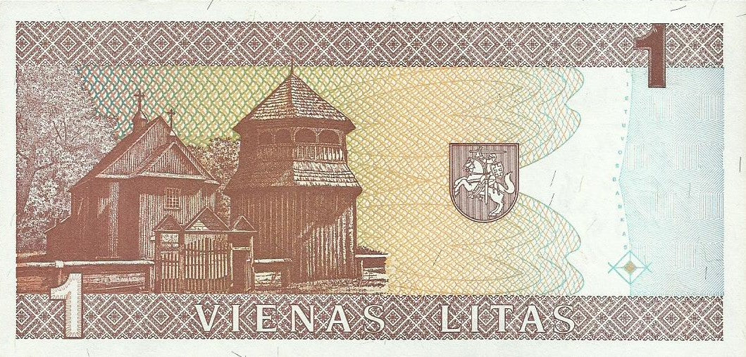 Lituania - 1 Litas 1994 (# 53a)