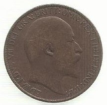 Inglaterra - 1/2 Penny 1902 (Km# 793)