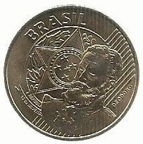 Brasil - 25 Centavos 2021 (Km# 650)