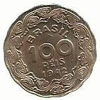 Brasil - 100 Reis 1942 (Km# 544)