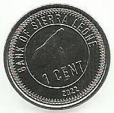 Serra Leoa - 1 Centimo 2022 (Km# ..)