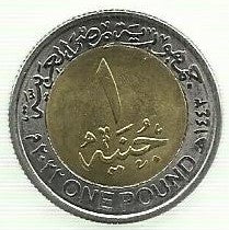 Egipto - 1 Libra 2022 (Km# 1079) 90º Anivº Air Egipto