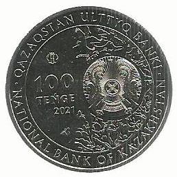 Cazaquistao - 100 Tenge 2021 (Km# ..) Qulan