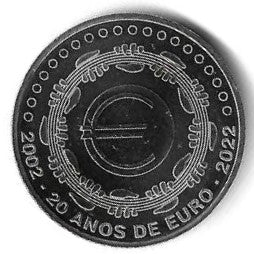Portugal - 5 Euro 2022 (Km# ..) 20 Anos Euro