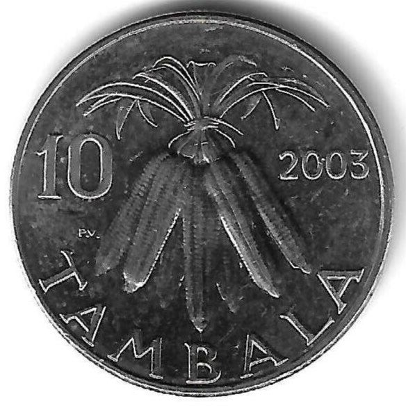 Malawi - 10 Tambala 2003 (Km# 27)