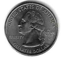 USA - 25 Cents 2002 (Km# 333) Louisiana