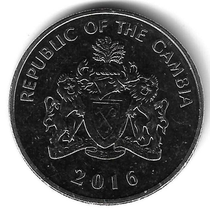 Gambia - 50 Bututs 2016 (Km# 58a)