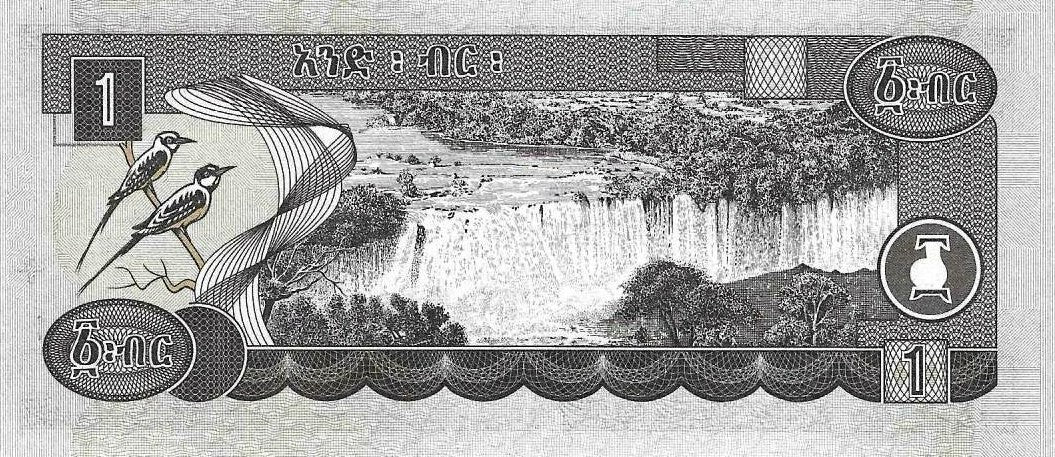 Etiiopia - 1 Birr 2000 (# 46b)