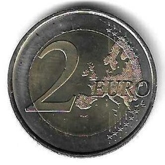 Espanha - 2 Euro 2015 (Km# ..) 30 Anos Bandeira