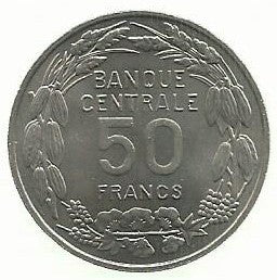 Camarões - 50 Francos 1960 (Km# 13)
