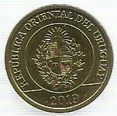 Uruguai - 1 Peso 2019 (Km# 135) Mulita